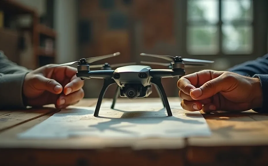 Perencanaan Terbang AI untuk Drone Show 2027